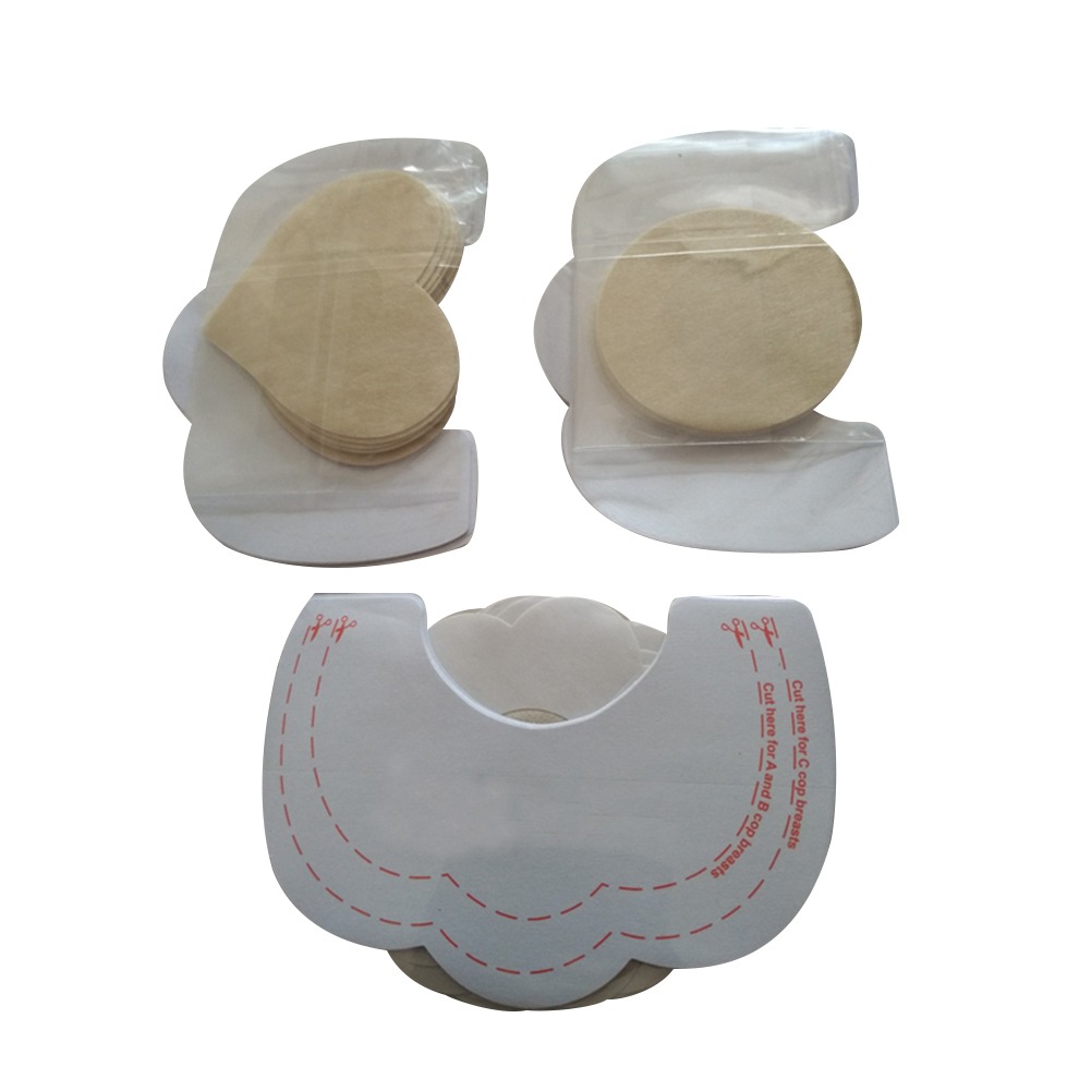 Breast Lift Reusable semi-translucent self adhesive round nipple 12 Breast Lift Reusable semi-translucent self adhesive round nipple 12