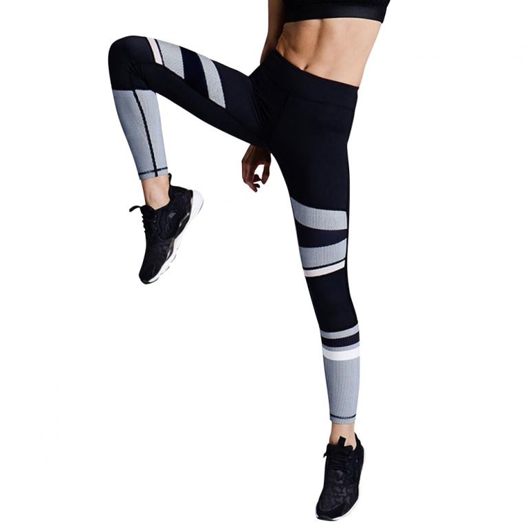 Zime Comfort Thight Fit color block yoga/fitness leggings (Ankle Length) 4