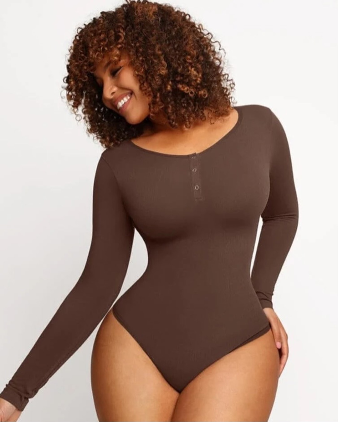 Lexi Long-Sleeve Thong Bodysuit Top 7 Lexi Long-Sleeve Thong Bodysuit Top 7