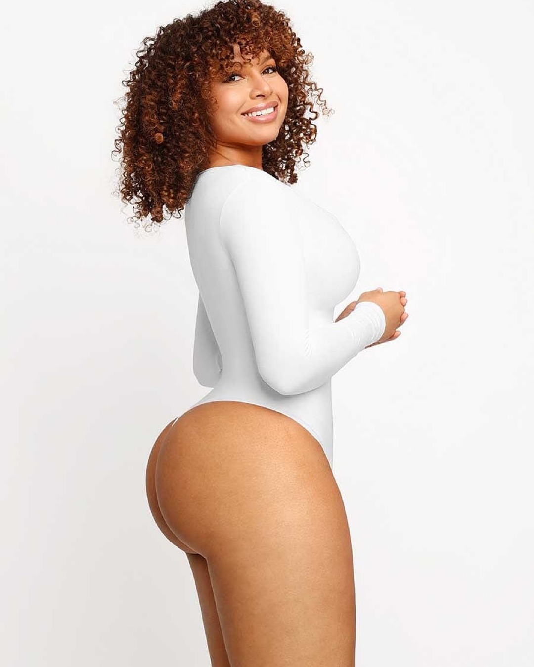 Lexi Long-Sleeve Thong Bodysuit Top 6 Lexi Long-Sleeve Thong Bodysuit Top 6